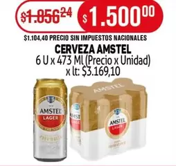 Amstel - CERVEZA