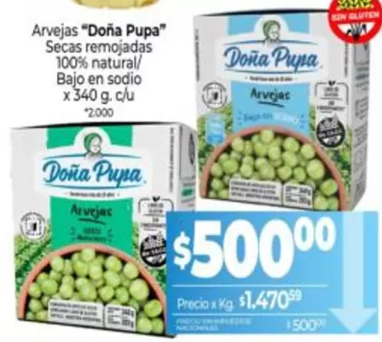 Doña Pupa - Arvejas