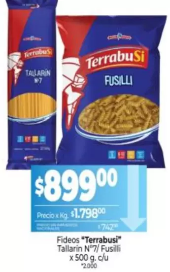 Terrabusi - Tallarin N°7/ Fusilli