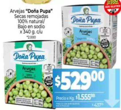 Doña Pupa - Arvejas