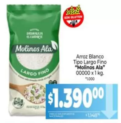 Molinos Ala - Arroz Blanco Tipo Largo Fino