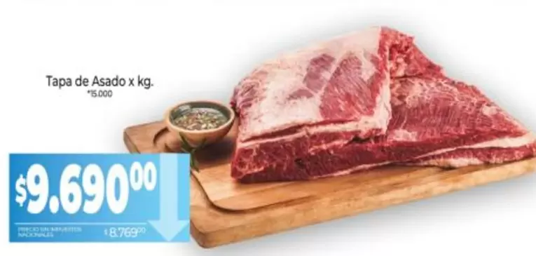 X$ - Tapa de Asado x kg