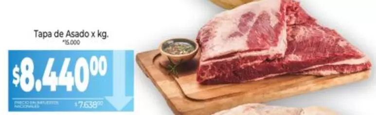 X$ - Tapa de Asado x kg