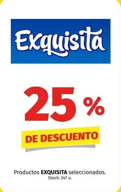 Exquisita - Productos EXQUISITA seleccionados