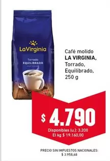 La Virginia - Café molido