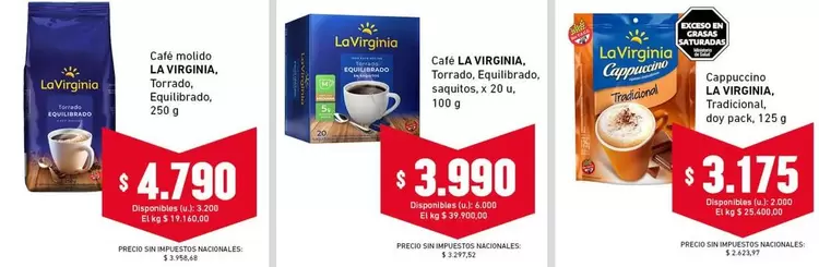La Virginia - Cafe molido