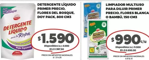 Primer - DETERGENTE LÍQUIDO
