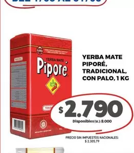 Pipore - YERBA MATE