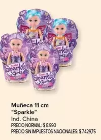 Muñeca 11 cm "Sparkle"