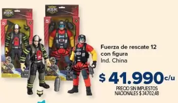 Fuerza de rescate 12 con figura