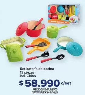 Ser - Set batería de cocina