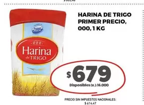 Primer - HARINA DE TRIGO PRIMER PRECIO