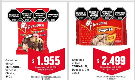 Terrabusi - Galletitas dulces