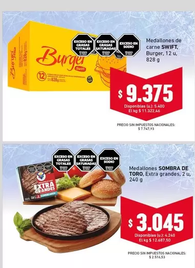 Swift - Medallones de carne