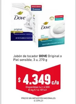 Dove - Original o Piel sensible