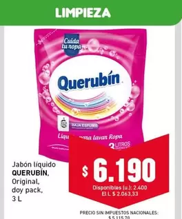 Querubin - Jabón líquido
