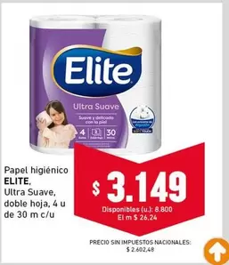 Elite - Papel higiénico