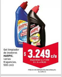 Harpic - Gel limpiador de inodoros