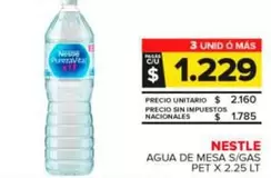 Nestlé - Agua De Mesa S/Gas