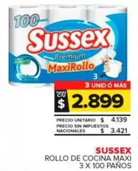 Sussex - Rollo De Cocina Maxi