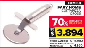 Fary Home - Cortapizza Cross