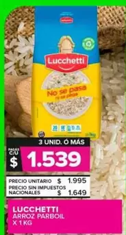 Lucchetti - Arroz Parboil