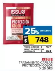 Issue - Tratamiento Capilar Proteccion Color 