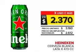 Heineken - Cerveza Blanca