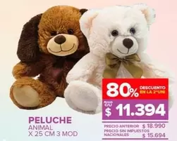 Peluche Animal