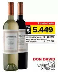 Don David - Vino