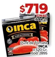 Inca - Puré de Tomate