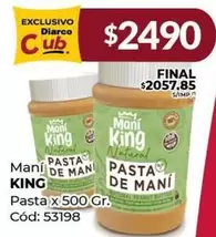 X$ - PASTA DE MANI