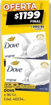 Dove - Jabón de Tocador