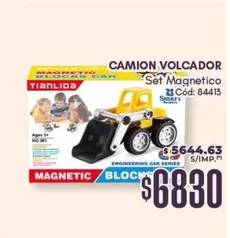 CAMION VOLCADOR Set Magnetico