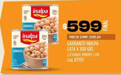 Inalpa - GARBANZO