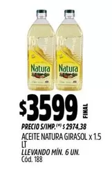 Natura - ACEITE GIRASOL