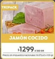 X$ - JAMÓN COCIDO