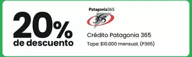 Patagonia - Chequera