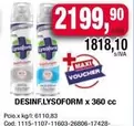 Lysoform - DESINF.LYSOFORM