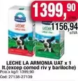 Bariloche - LECHE UAT x 1 It.(excep comod riv y bariloche)
