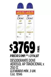 Dove - DESODORANTE AEROSOL AP TRADICIONAL
