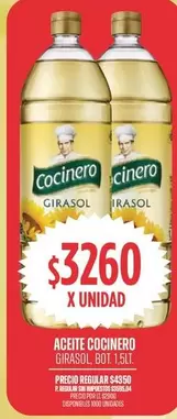 Cocinero - GIRASOL