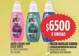 Skip - JABÓN LÍQUIDO CICLO CORTO