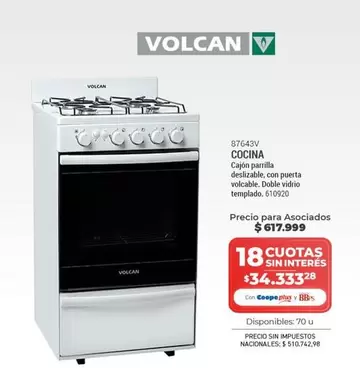 Volcan - 57643V COCINA