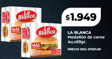 La Blanca - Medallón de carne