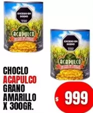 Acapulco - GRANO AMARILLO