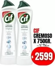 Cif - CREMOSO