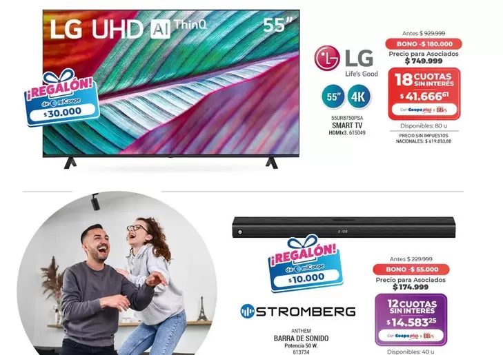 LG - UHD Thing SMART TV