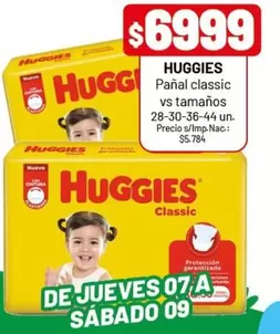 Huggies - Pañal classic