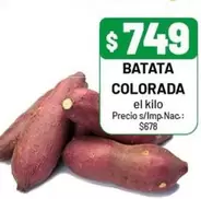BATATA COLORADA